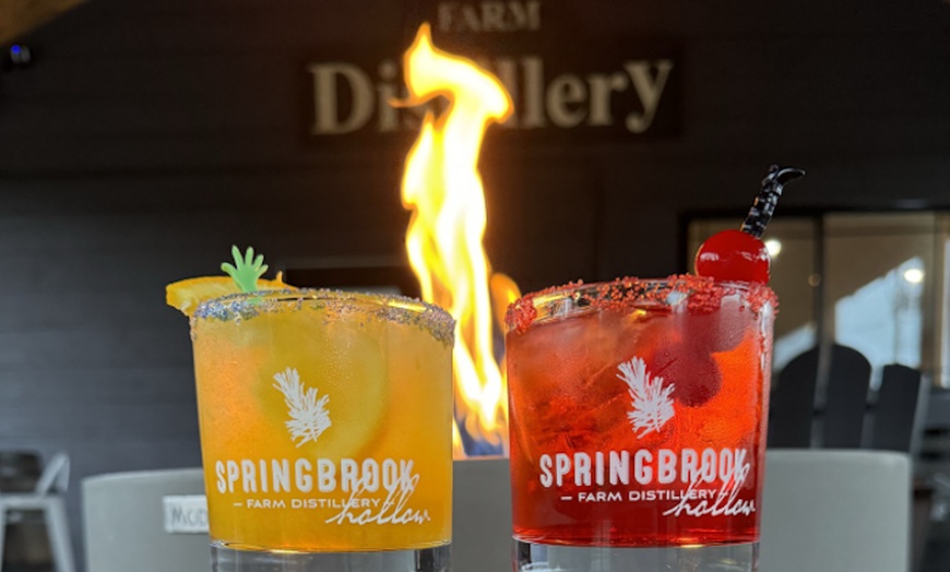 Image 3: Distillery tour and tasting package options for one to four guests