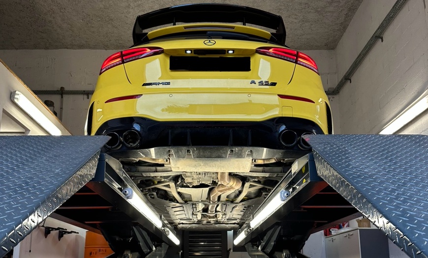 Image 4: Contrôle & réglage du parallélisme avant ou arrière et rapport imprimé