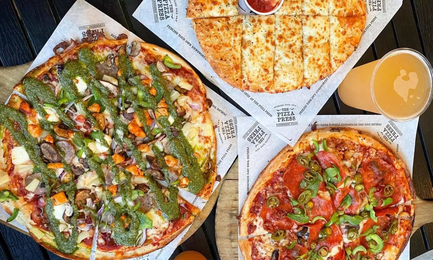 Up to 40% Off on Italian Cuisine at The Pizza Press - Primary Image