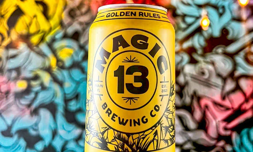 Image 16:  Craft Beer & Bites at Magic 13 Brewing Co. – Save on Taproom Favorites