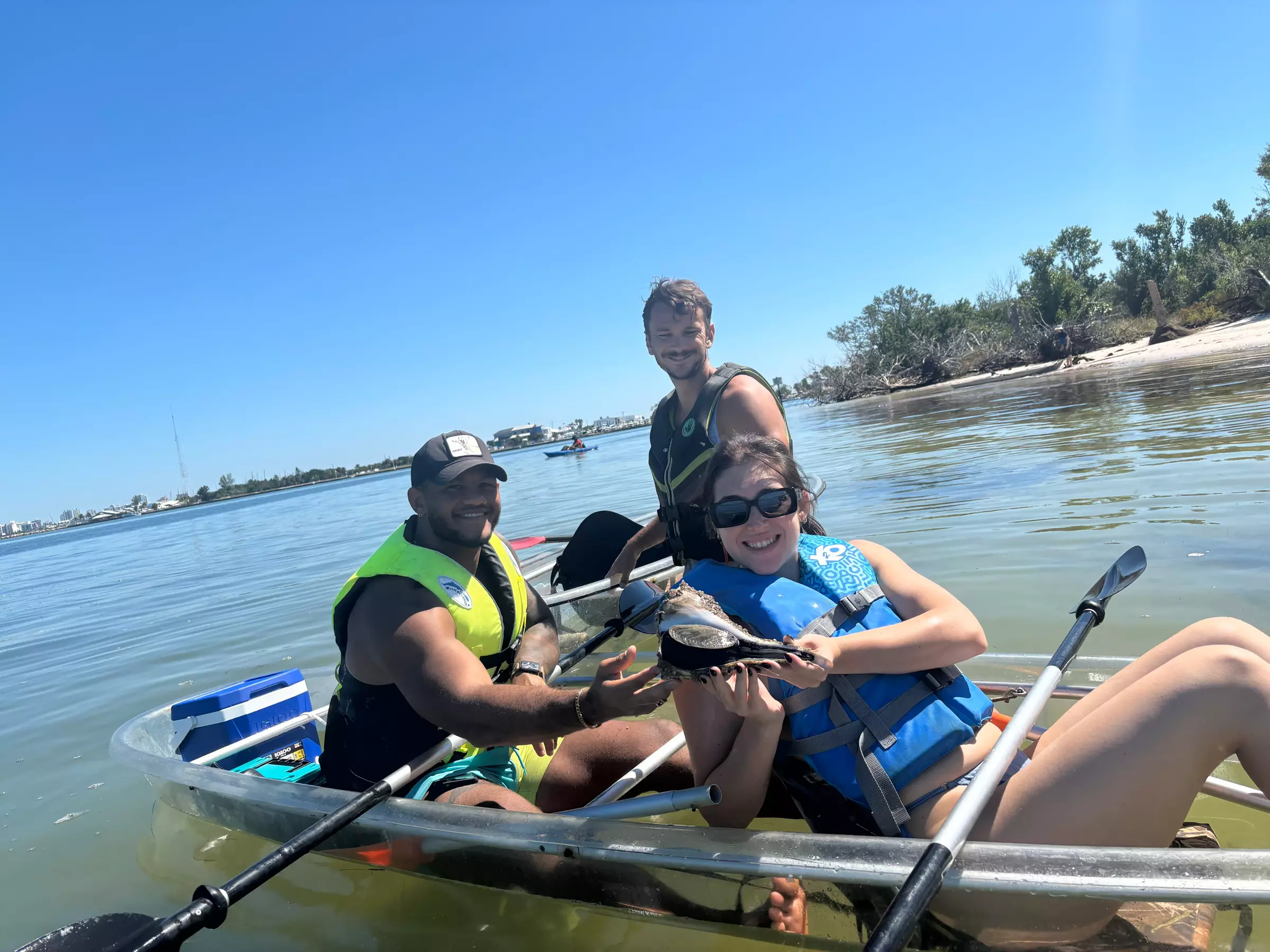 Explore Clam Bayou: 120-Minute Clear Kayak Mangrove Eco Tour