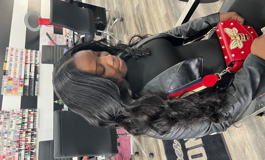 Image 4: Achieve the Perfect Style with a Wig Install or Traditional Sew In