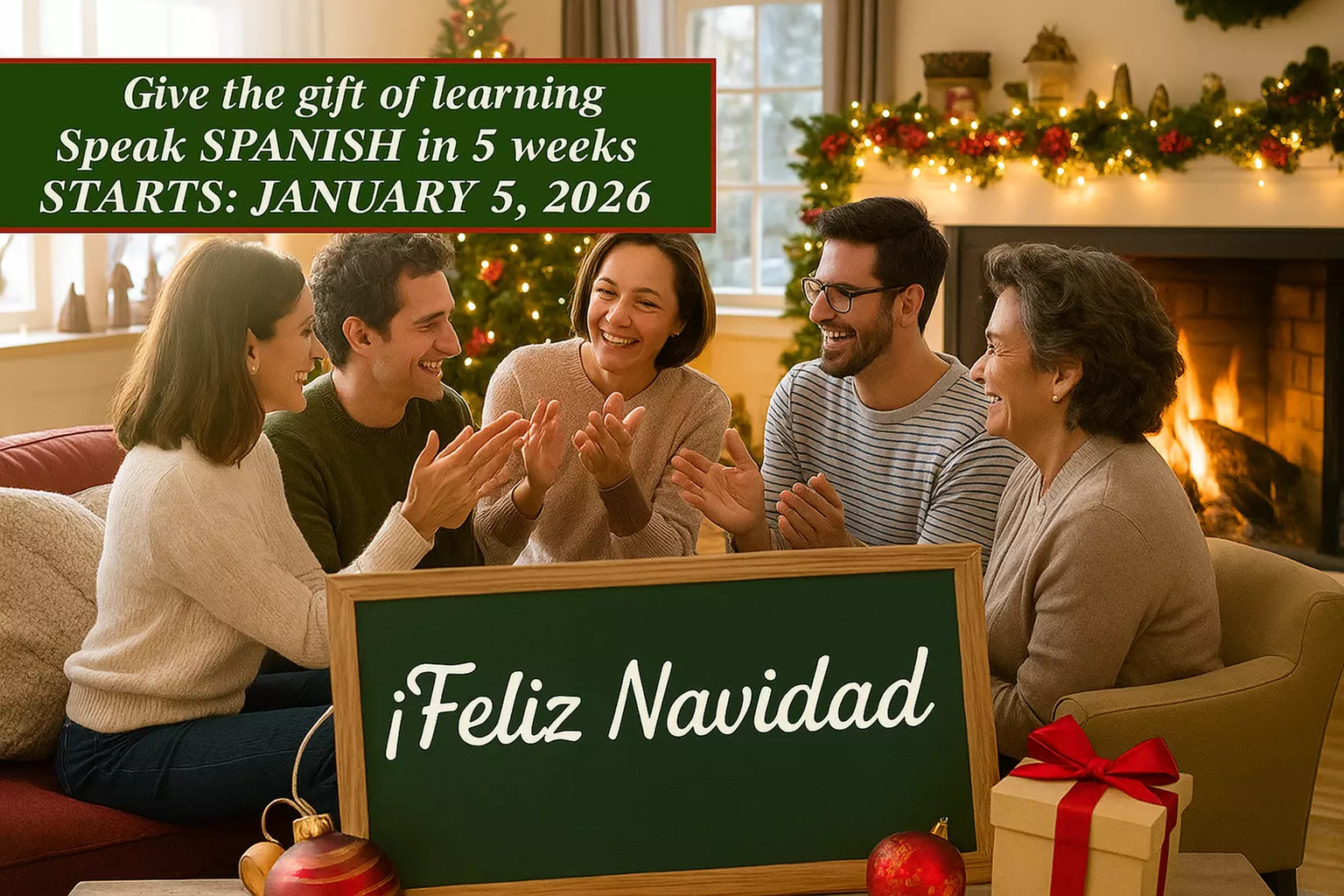 30-Minute Trial Lesson or 5-Week Spanish for Beginners Group Course