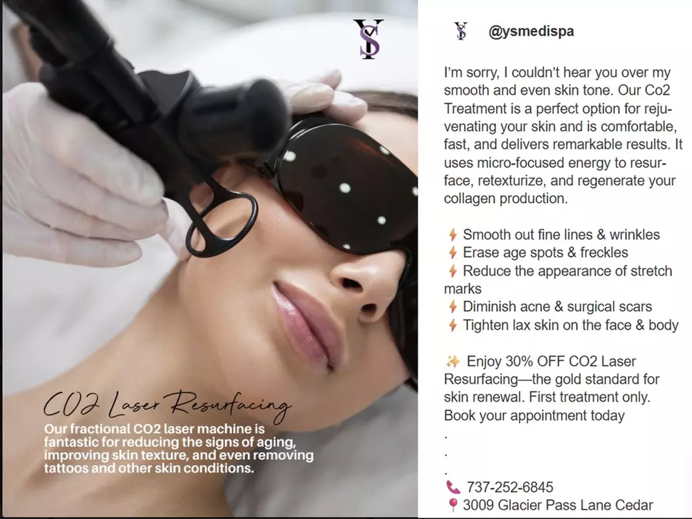 Revitalize Your Skin with Co2 Laser Resurfacing Treatment at Youthful Solutions on 40% Off - Primary Image