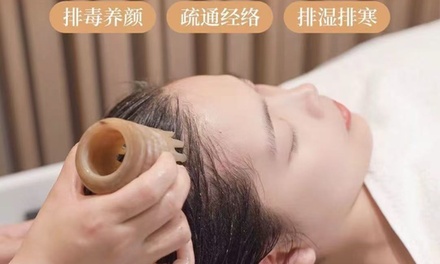 60 Minute Scalp Nourishment- head & shoulder neck massage, sensitive scalp, itchiness, dandruff, inflammation - Hair Scalp Spa Tustin