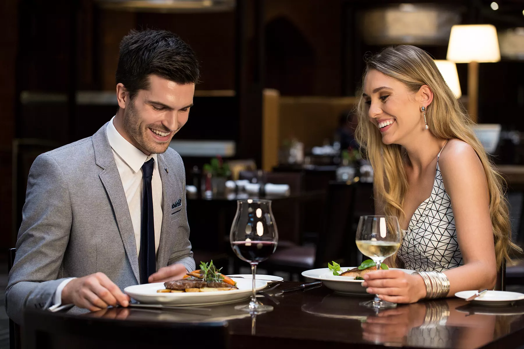 Three-Course Dinner for 2 or 4 with a Glass of Champagne or Cocktail