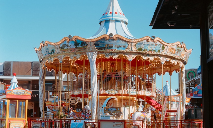 Image 5: Enjoy a Combo of Carousel and Thrilling Bay Plunge 