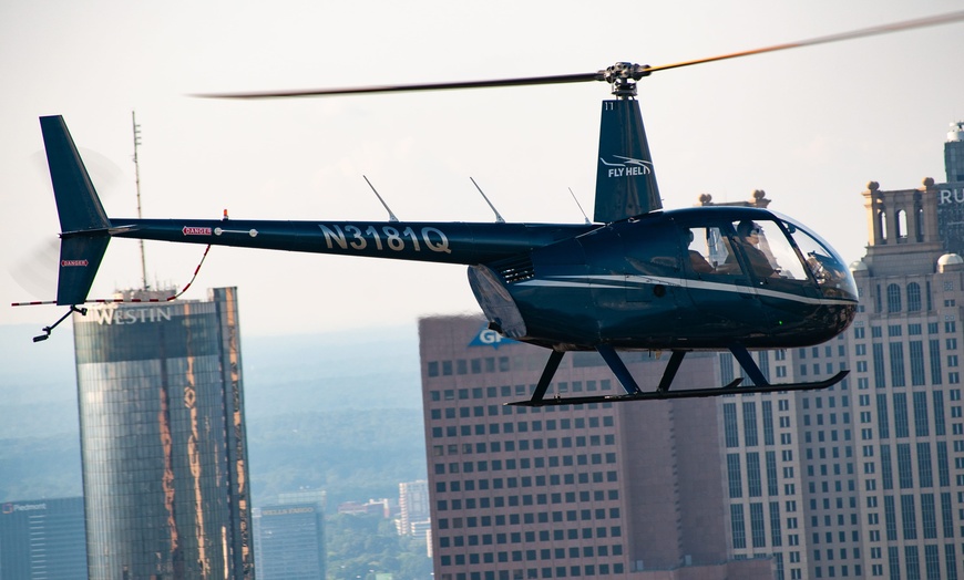 Image 3: Private Quick Hop Helicopter Tour to Discover Atlanta Anew