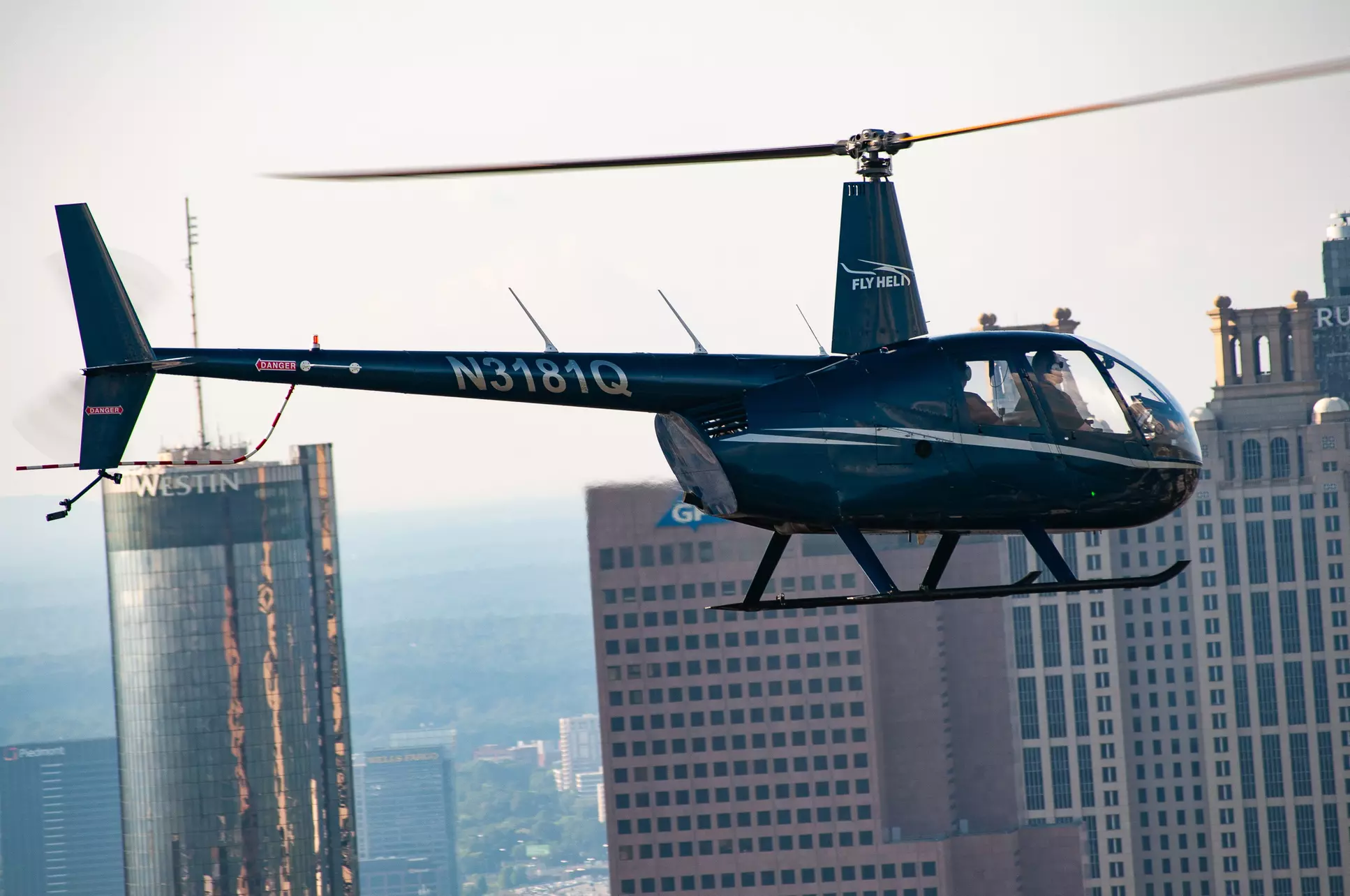 Private Quick Hop Helicopter Tour to Discover Atlanta Anew
