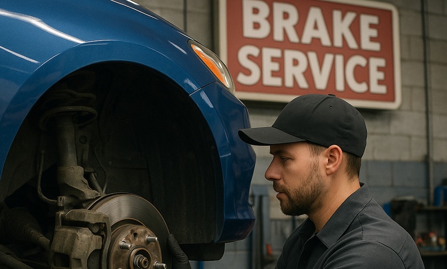 Image 2: Ensure Smooth Ride: Front or Back Brake Pad Replacement or Both