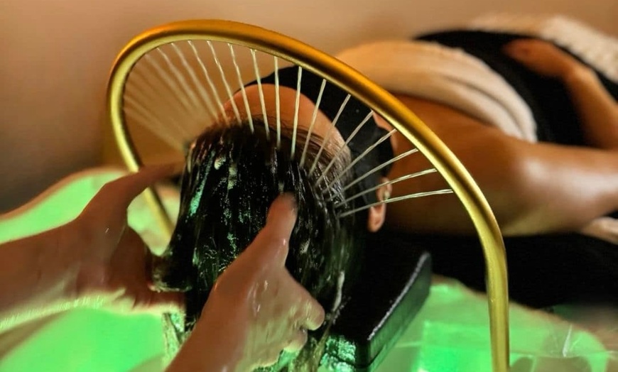 Image 1: Japanese Head Spa & Korean Glass Facial for One or Two People