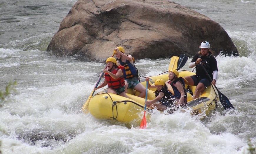 Image 2: Half-Day Rafting Trips in Arkansas River, Colorado for 2, 4 or 6 