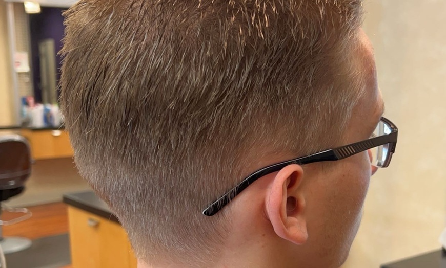 Image 1: Style Up with Women’s, Men's, or Kids Haircuts or Bangs/Face Framing