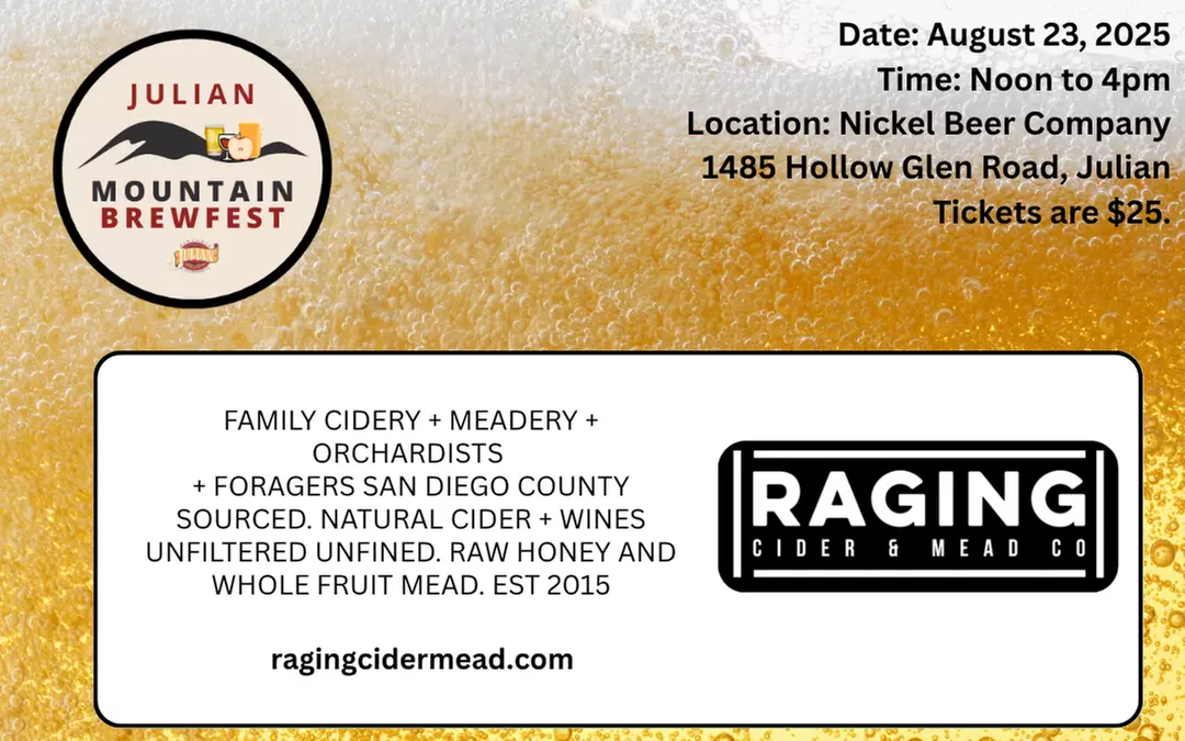 General Admission Ticket to Julian Mountain BrewFest