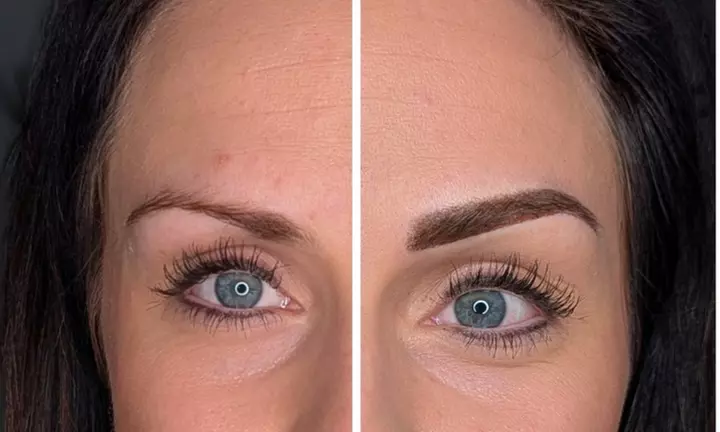 Permanent Make-up: Powder Brows für 1 Person