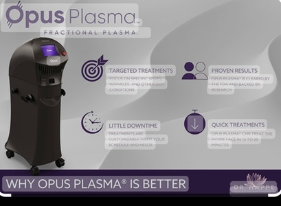 One full face alma opus plasma resurfacing treatment for wrinkles, dark spots and skin laxity - C2 medical aesthetics