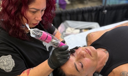 One Permanent Eyeliner  (lash line) Tattoo Session; Merchant may collect additional fees - Vixens Ink and Beauty