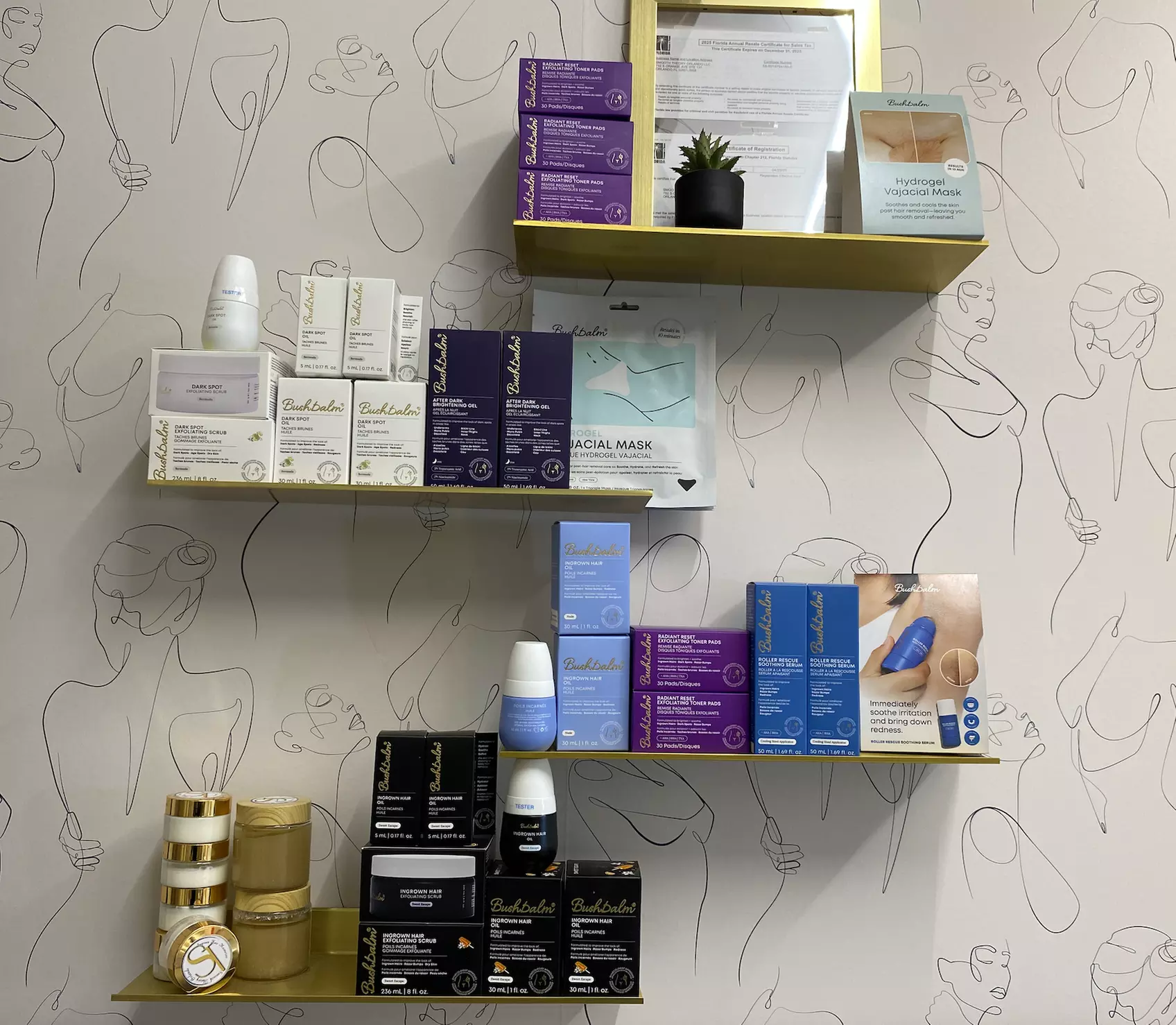 Brazilian & Brow Wax or Sugar Treatments