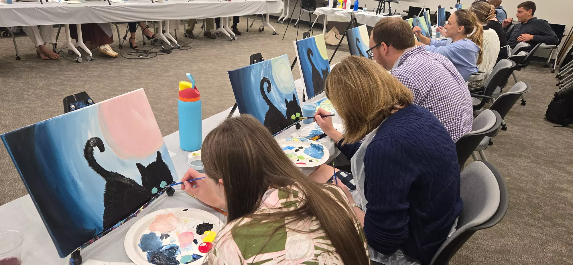 Show Your Creativity with a 2 Hour Paint Party for Up to 20 People at Part-time Picasso
