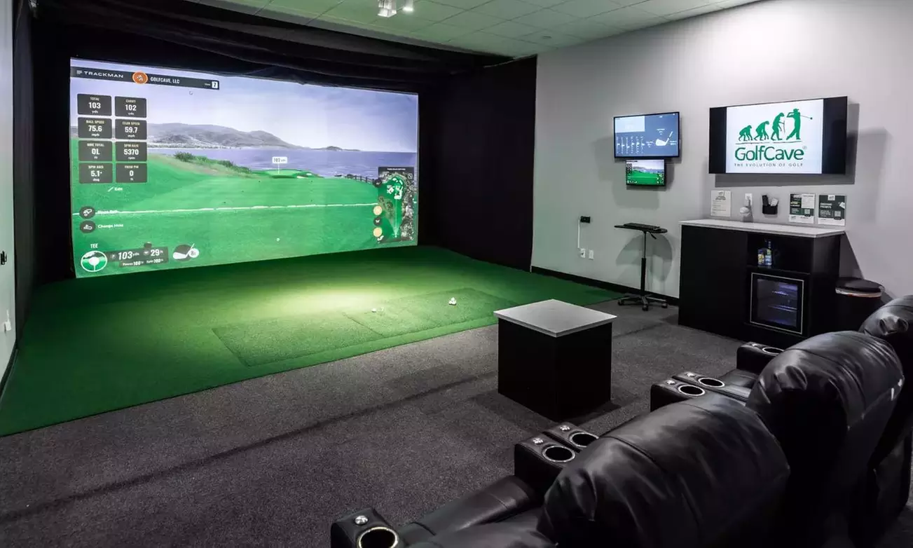 Tee Up Your Skills w/ Private Indoor Golf Simulators