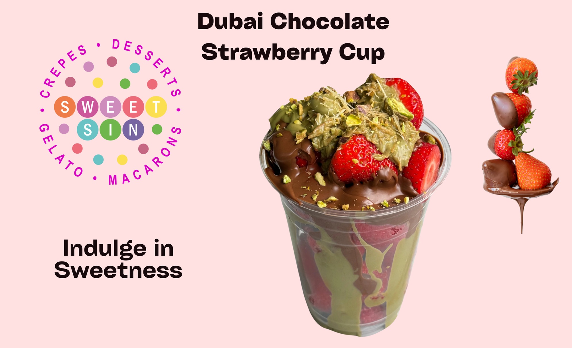 Experience Sweet Sin's Unique Chocolate Fountain and Desserts with $25 or $50 Vouchers (Up To 32% Off)