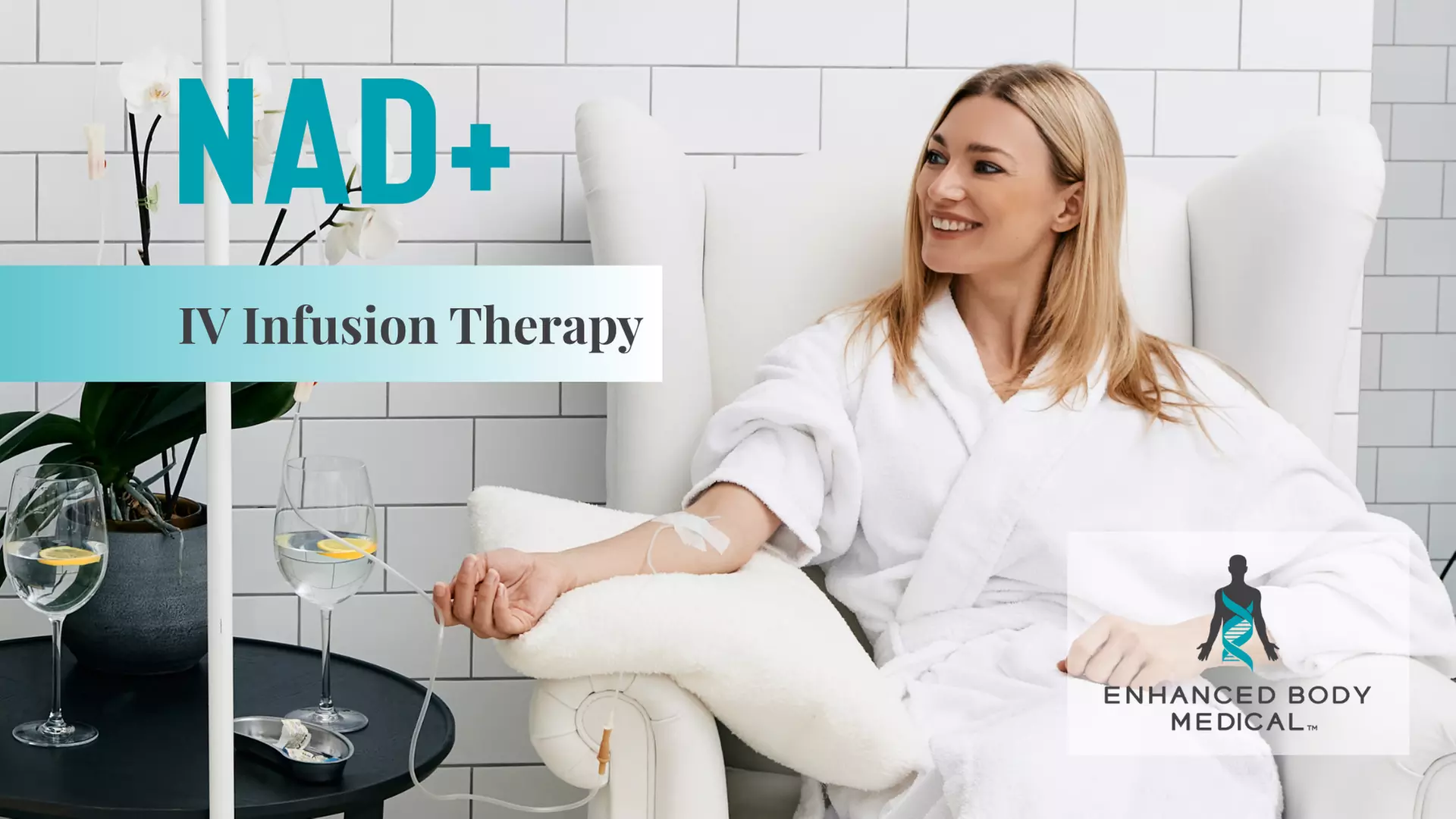 Experience Enhanced Body Medical NAD+ Infusion with up to 30% off on Cognitive and Reverse Aging Therapies - Primary Image