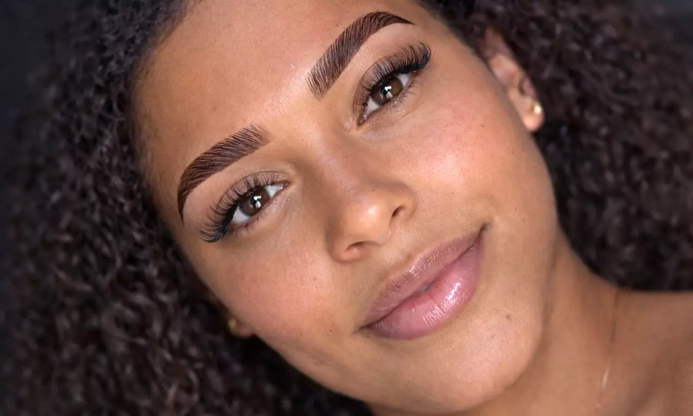 Enhance Your Look: Eyebrow Lamination, Hybrid Tinting and Shaping at Hilenda's Alluring Makeup ( Up to 33% Off )