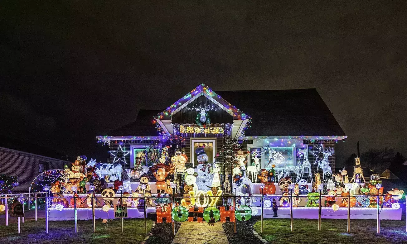 Magical Holiday Lights Tour For 1, 2, or 4 for a Dazzling Night Out