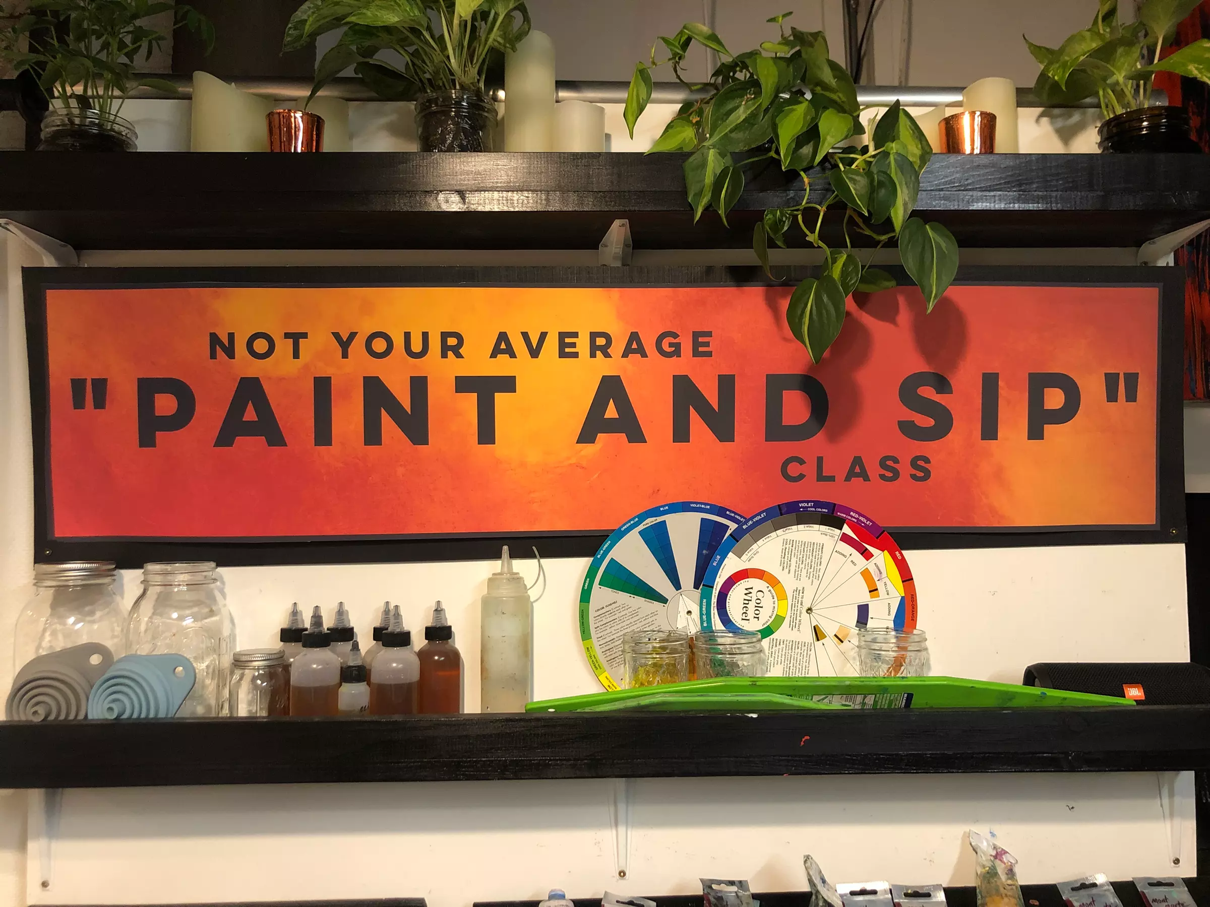 Up to 33% Off on Painting Party at Not Your Average ''Paint and Sip'' Class - Primary Image