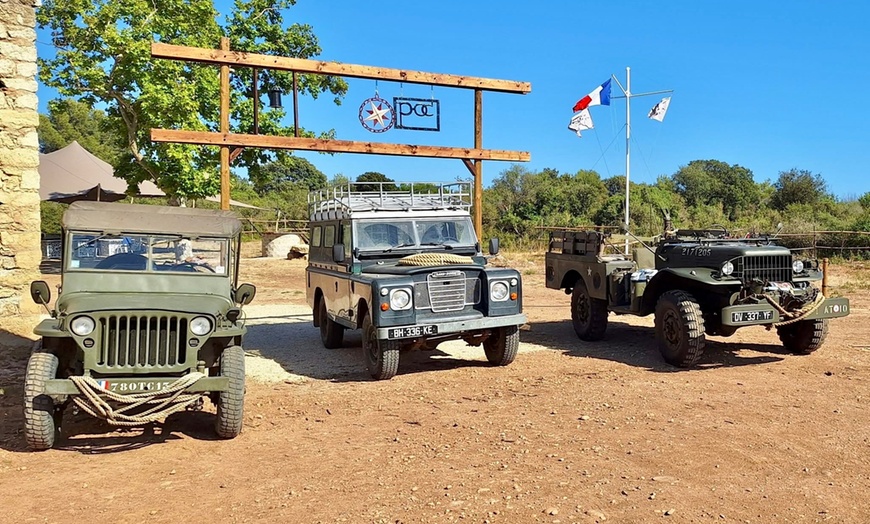 Image 2: Accès de 2h ou demi-journée au Parcours d'obstacles de la Crau Le POC