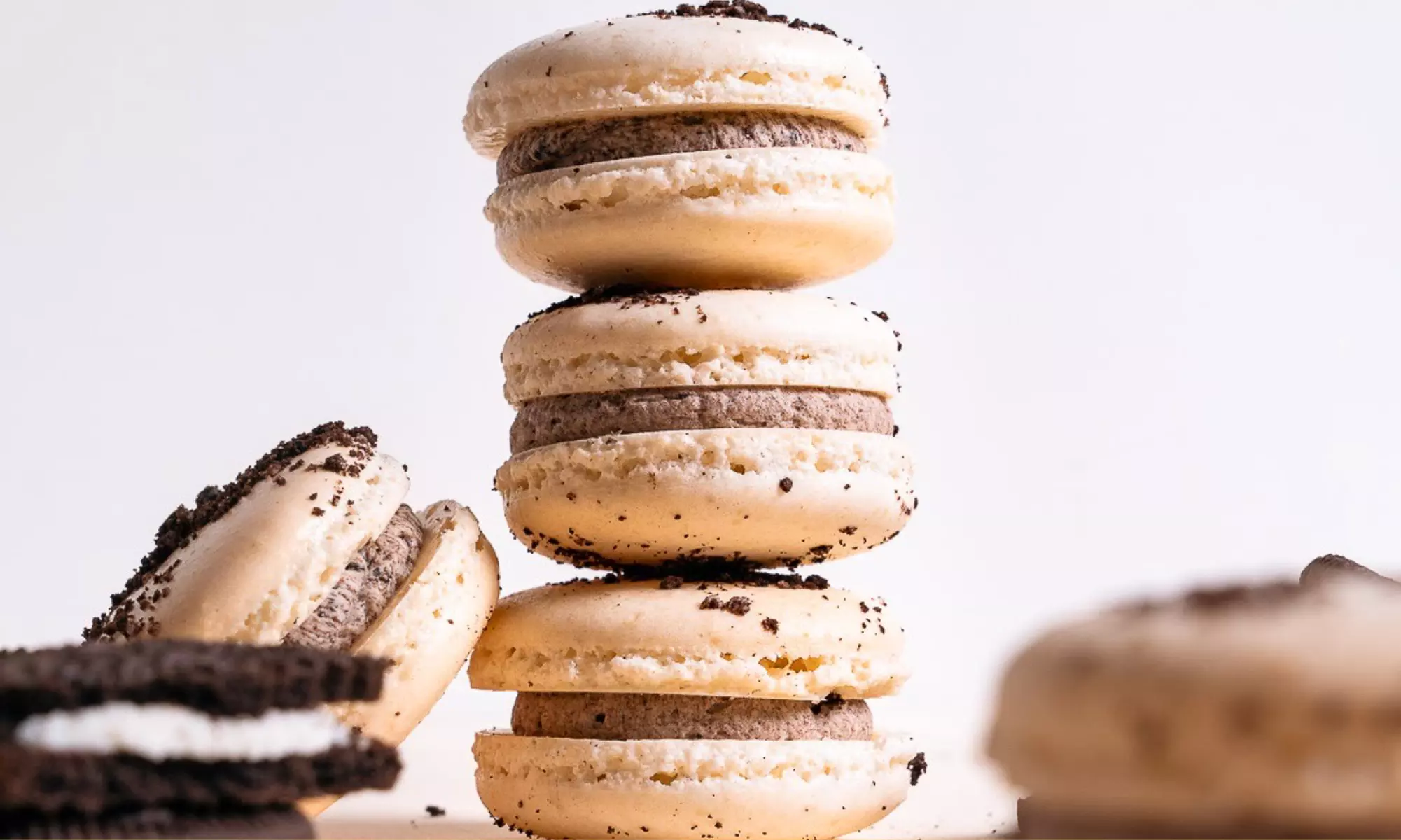 6 oder 10 handgemachte Macarons