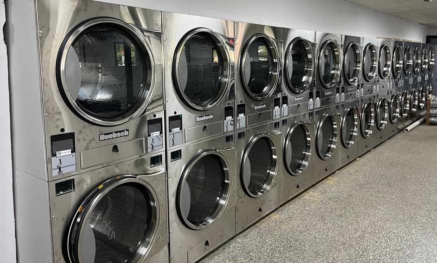 Image 1: Convenient Wash and Fold Service for up to 40 ''Pound Bag of Laundry'' 