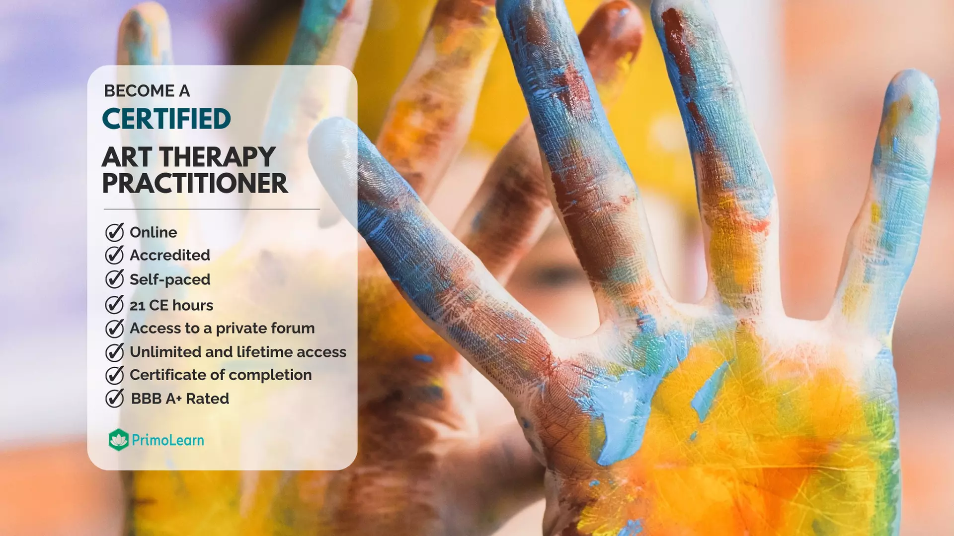 Online Art Therapy Practitioner Certification Course