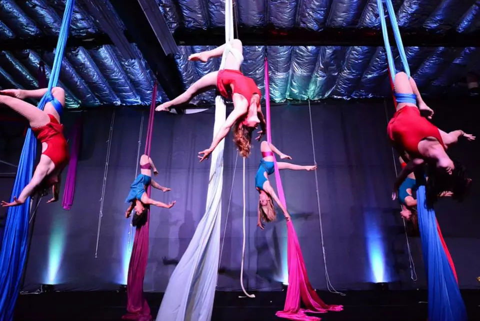 Up to 53% Off on Aerial Yoga at Aerial Revolution Entertainment