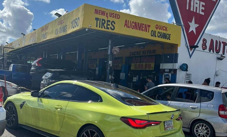 Image 5: Get a Regular Oil and Alignment with Brake Pads, Tire Check and More