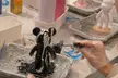 Unleash Creativity w/ 1 or 2 Fluid Bear / Cream Glue Keychain or 9x12 Fluid Canvas @ICraft Studio(Up to 60% Off) - Second Medium