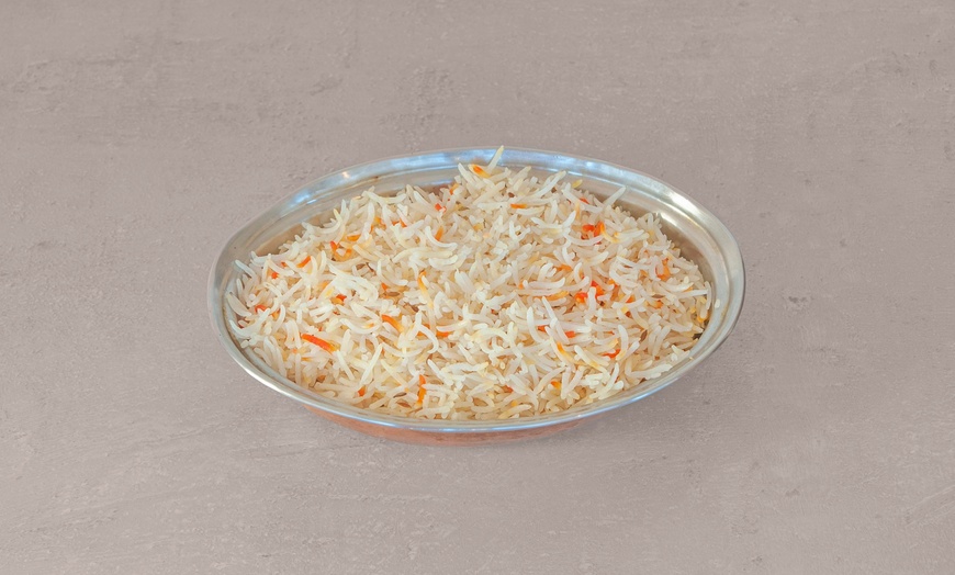 Image 4: Menu avec entrée, plat et dessert au Restaurant Indien Halal