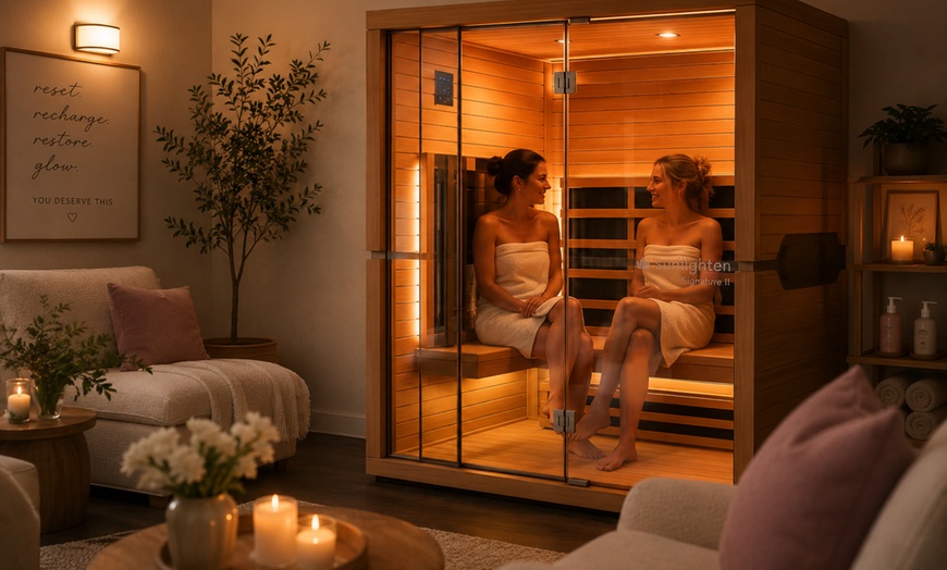 Image 5: The Reset Ritual: 60-Min Facial, LED, Sauna & Vibration Therapy