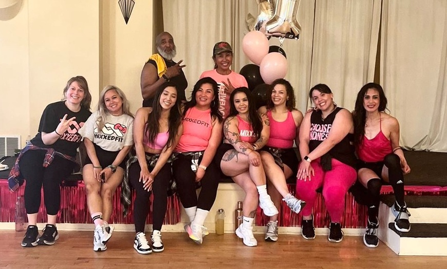 Image 7: Feel the Rhythm: 5 or 10 MixxedFit Classes for an Adult