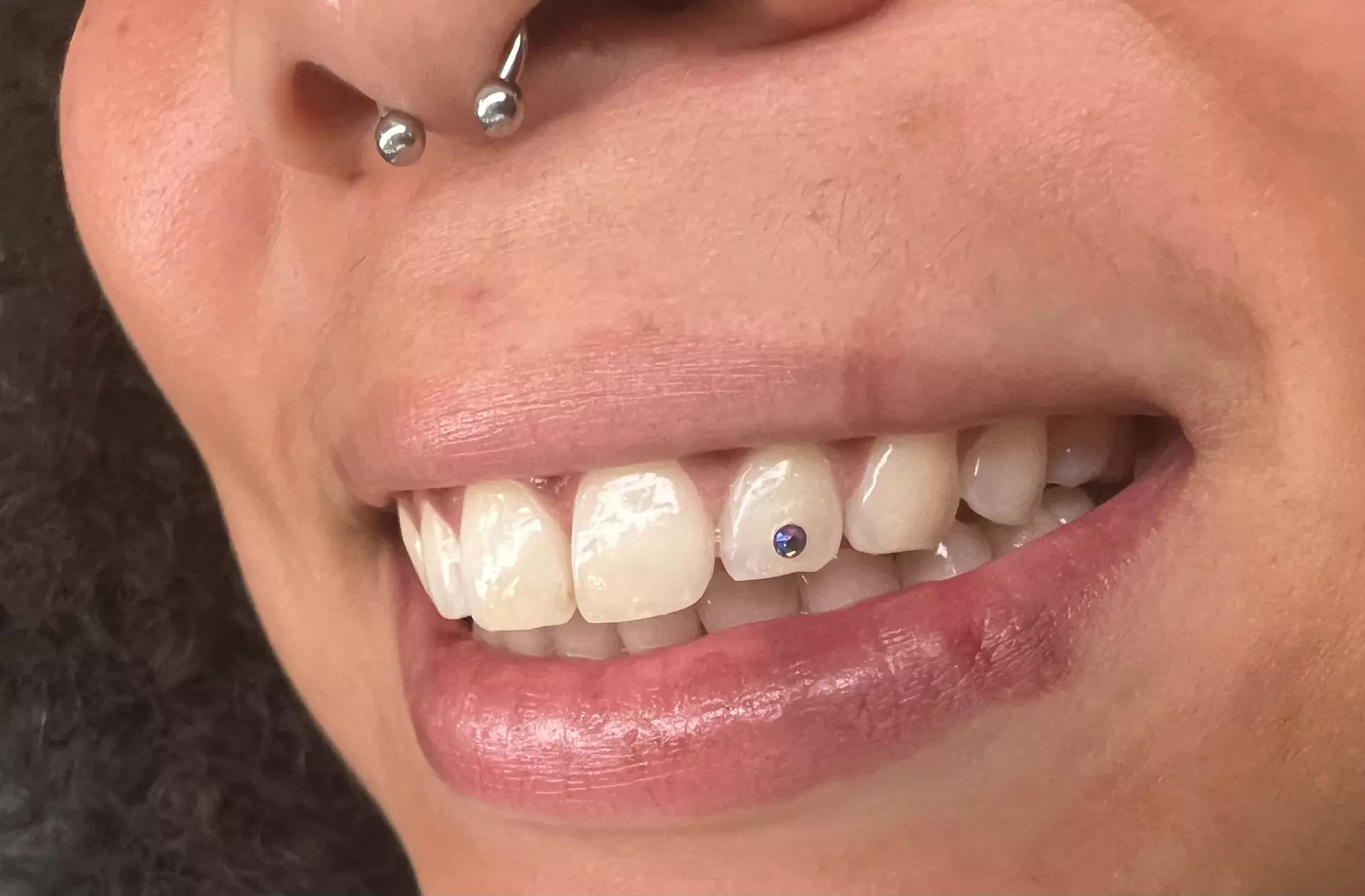 Sparkle up with One or Two Tooth Gems for a Bright Smile at Lash House By Cam (Up to 50% Off) - Second Medium