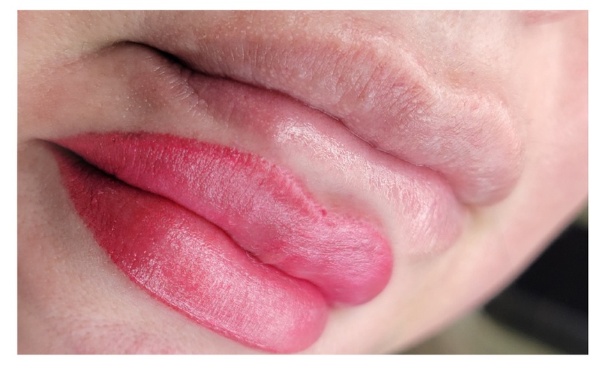 Image 4:  Elevate with One Permanent Eyebrow or Lip Blushing Tattoo Session 