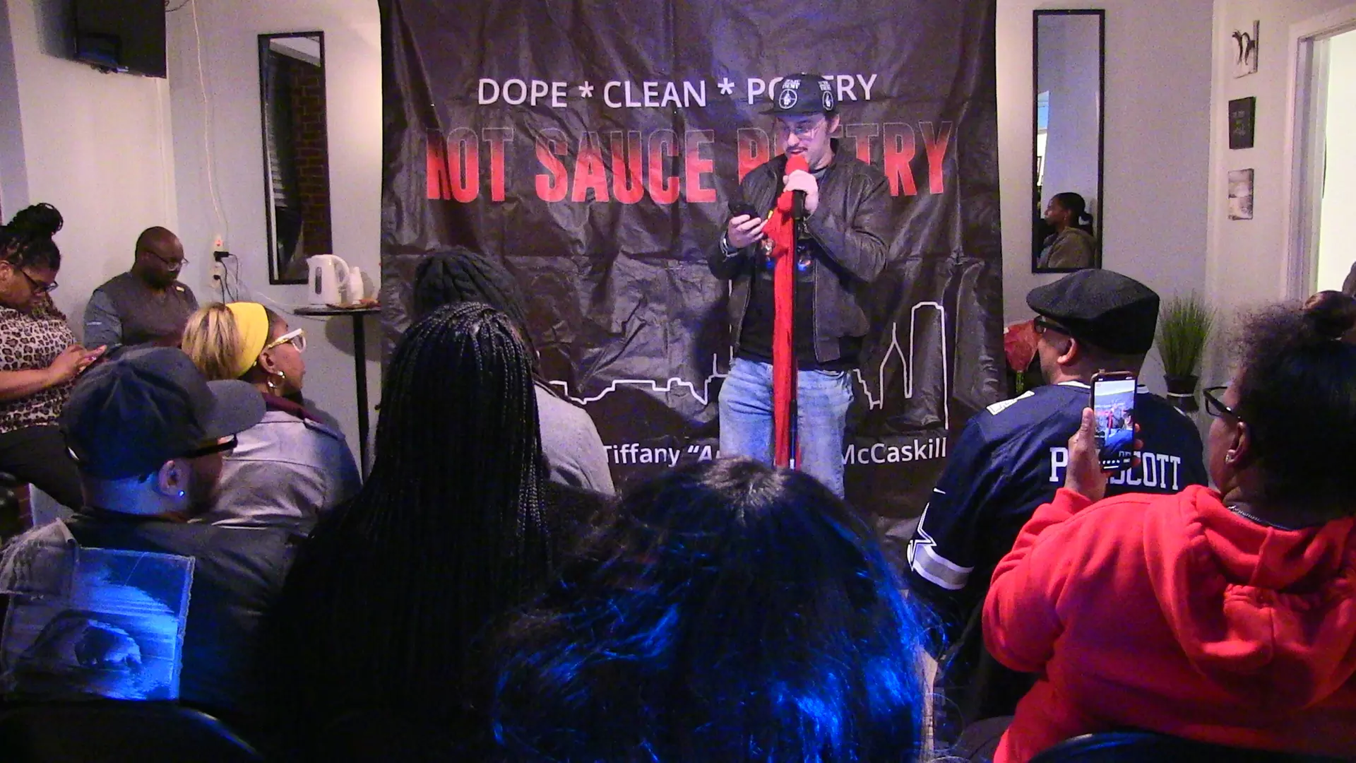 Hot Sauce Poetry Show on February 13 at 10 PM