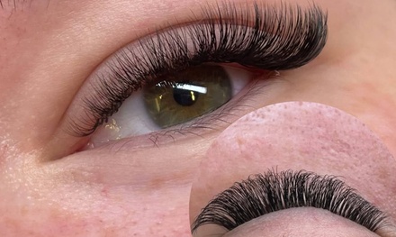 Full set of natural 1D (classic) lash extensions - Urban Nail and Beauty Chipping Norton