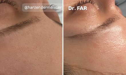 Premium Glow-Facial inkl. Wickeltherapie & MatrixxFace (einlösbar Mo., Fr. & Sa.) - Harzer DermaLaser | Dr.FAR LaserLounge