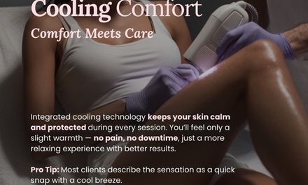 Six Laser Hair Removal Sessions on One Small Area - Glowing U Wellness