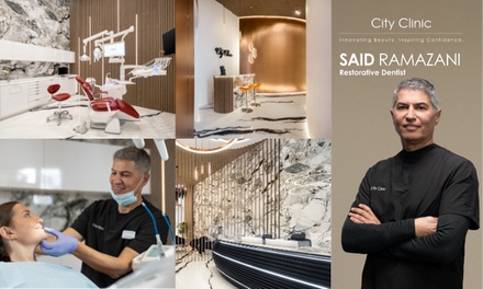 Revisión dental completa, escaneo, limpieza y pulido - City Clinic Marbella