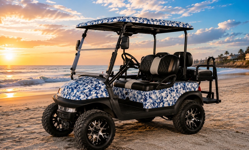 Image 5: Full or Half Day Adventure  W/ Street Legal Golf Cart Rental