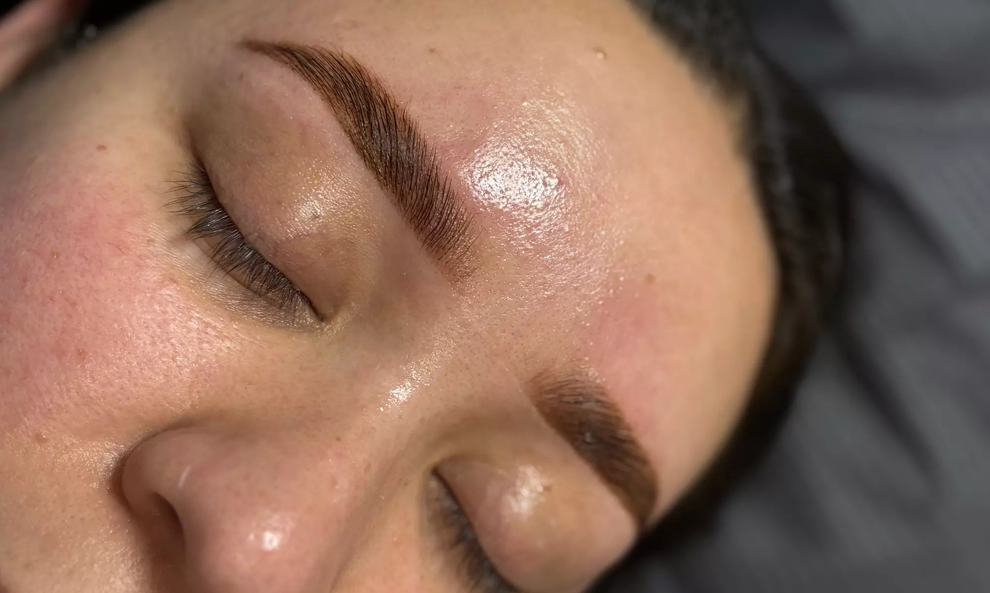 Enjoy Brow Lamination, Shaping, Wax or Women's Waxing with Mask