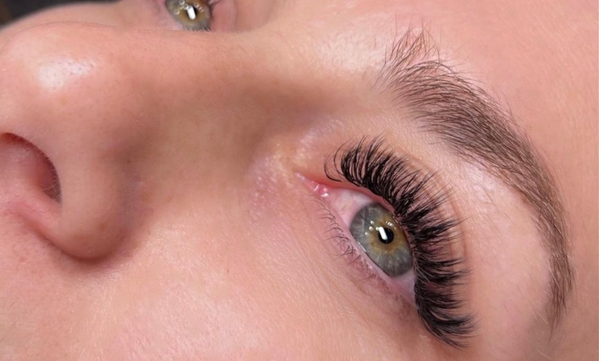 Image 3: Achieve a Classic or Volume Eyelash Extensions for a Stunning Look