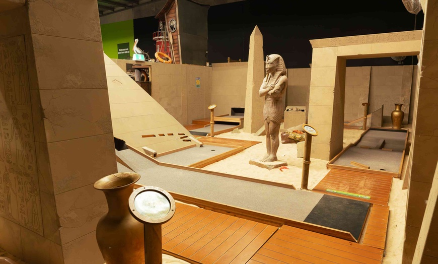 Image 3: Mega Mini Golf Group Deal 18 Hole Course For Up to Ten People 